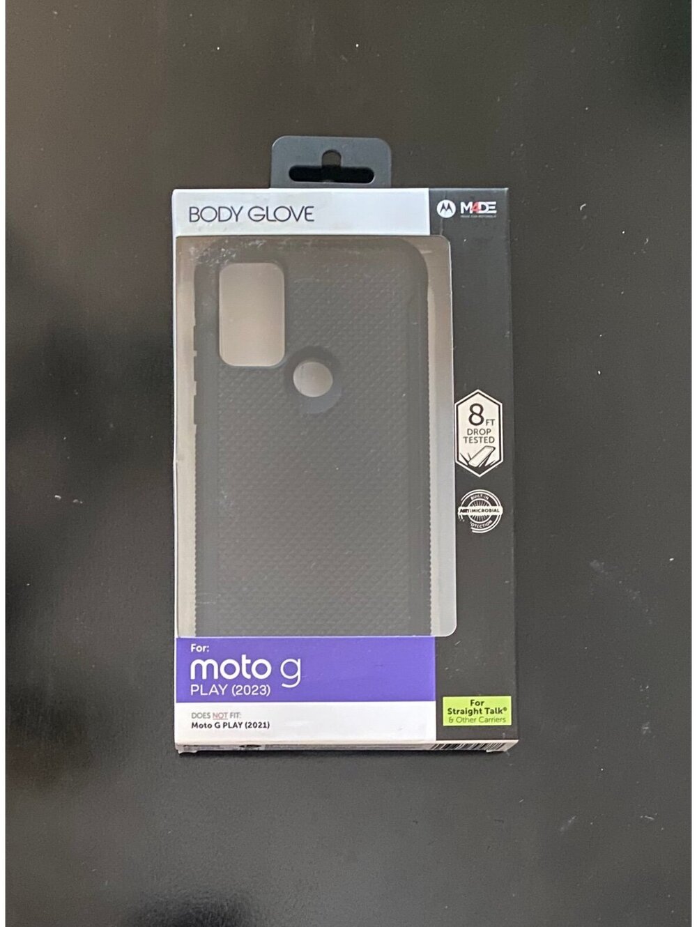 Body Glove Case for Moto g Play 2023 Black